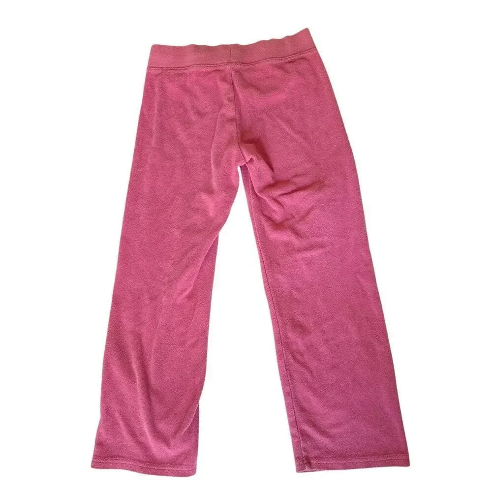 Girl’s Juicy Couture Velour Pants, Sz:7